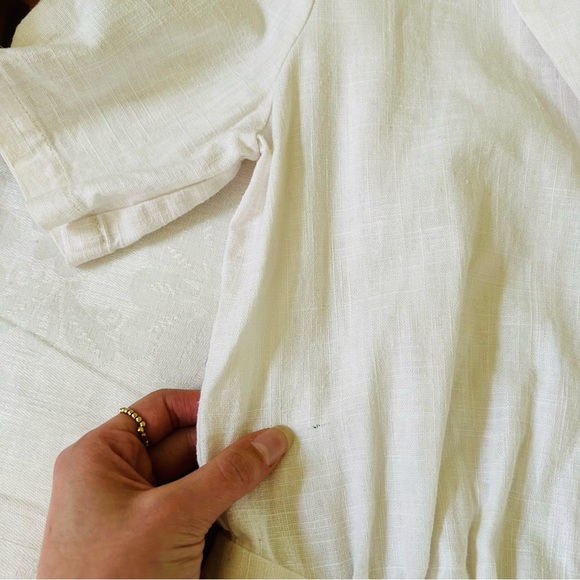 NWOT Musier Paris Laure Jumpsuit in White 36 - Picture 8 of 13